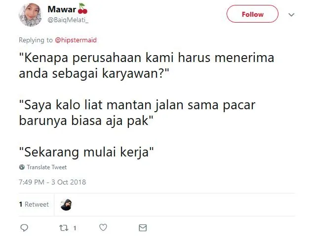 Kalau Warganet Jadi HRD, ini 13 Jawaban yang Bikin Kamu Lolos Interview dan Diterima Bekerja 25