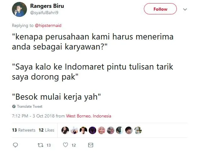 Kalau Warganet Jadi HRD, ini 13 Jawaban yang Bikin Kamu Lolos Interview dan Diterima Bekerja 19