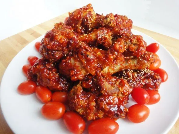 Resep dan Tutorial Memasak Korean Sweet-Sour Spicy Chicken Wing yang Nikmat dan Gurih. Nggak Heran Bikin Kamu Nagih! 8
