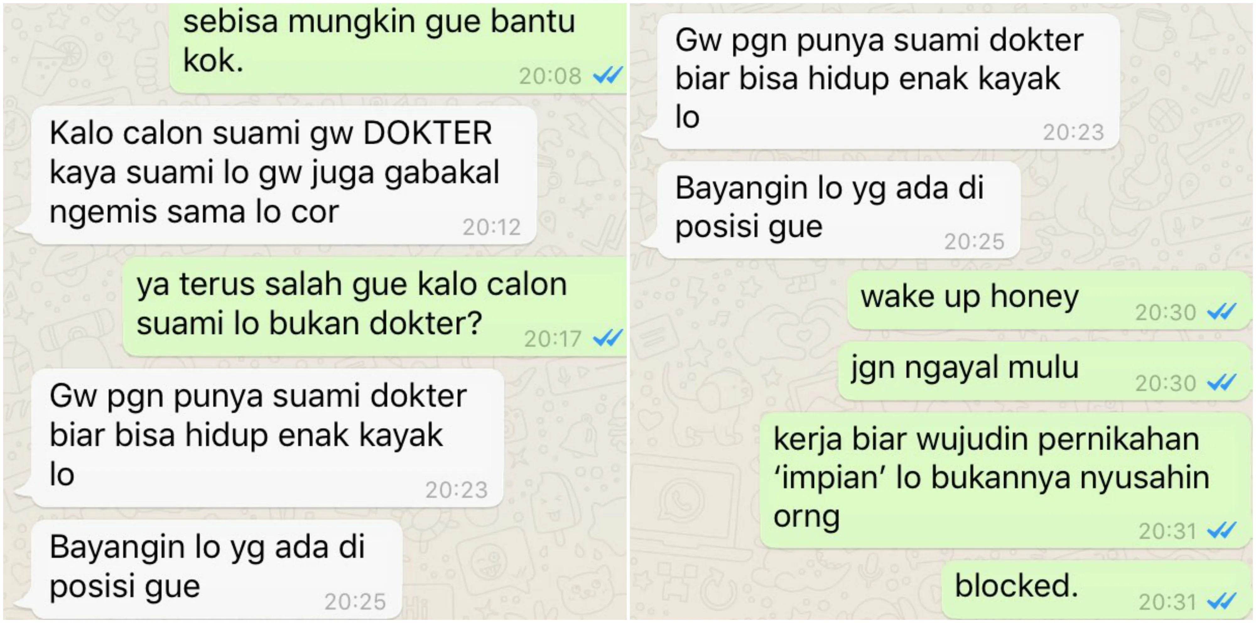 Beredar Chat Soal Cewek yang Ngutang buat Nikahan Tapi Nggak Tahu Aturan. Bikin Warganet Geregetan! 11
