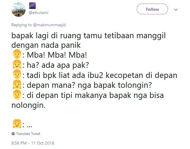 17 Percakapan Lucu sama Orangtua yang Pasti Pernah Kamu Alami. Chat Grup Keluarga sih Paling Kocak~ 34