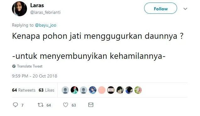 Kamu Bisa Ketawa dengan 15 Tebak-Tebakan Agak Lucu dari Warganet ini? Fix, Selera Humormu Anjlok~ 18
