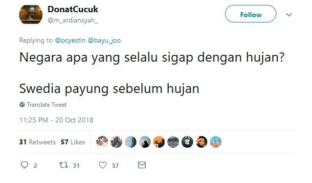 Kamu Bisa Ketawa dengan 15 Tebak-Tebakan Agak Lucu dari Warganet ini? Fix, Selera Humormu Anjlok~ 23