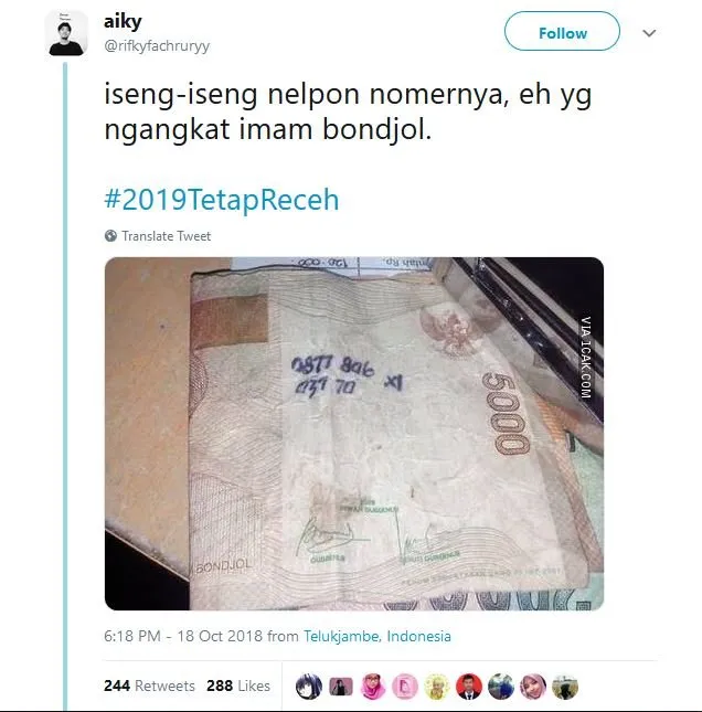 17 Tweet #2019TetapReceh ini Bukti Bahwa Guyonan Harus Dipertahankan, Nggak Peduli Siapa Presidennya 33