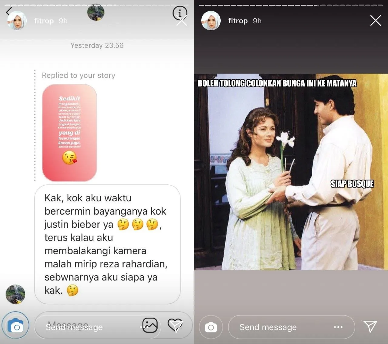 Begini Cara Fitri Tropika Meladeni Warganet yang Suuzan Soal Makan Pakai Tangan Kiri. Kocak! 9