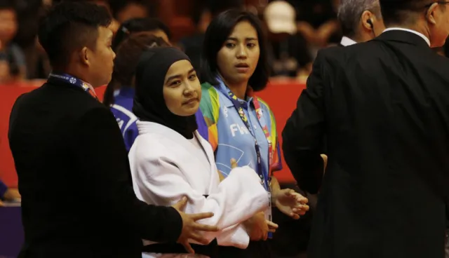 Terpaksa Kalah Sebelum Bertanding, Jilbab Jadi Penyebab Atlet Para Judo Indonesia Didiskualifikasi 6