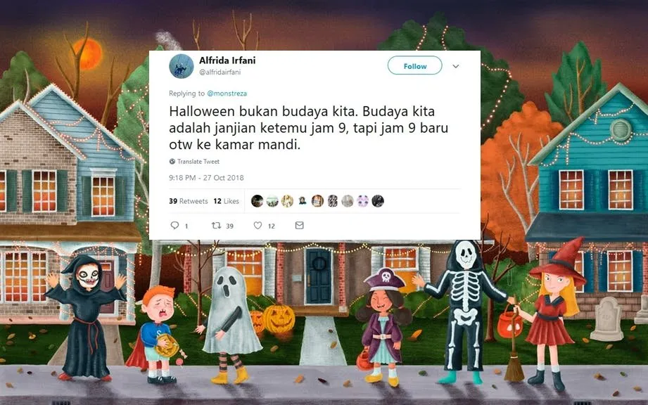 Halloween Bukanlah Budaya Kita, Melainkan 13 Hal ini. Warganet Memang Nggak Bisa Dibantah Lagi sih~ 23