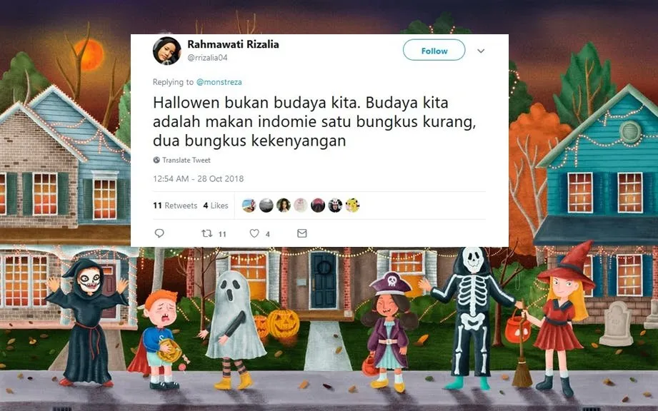 Halloween Bukanlah Budaya Kita, Melainkan 13 Hal ini. Warganet Memang Nggak Bisa Dibantah Lagi sih~ 24
