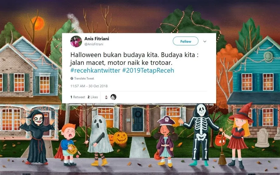 Halloween Bukanlah Budaya Kita, Melainkan 13 Hal ini. Warganet Memang Nggak Bisa Dibantah Lagi sih~ 26