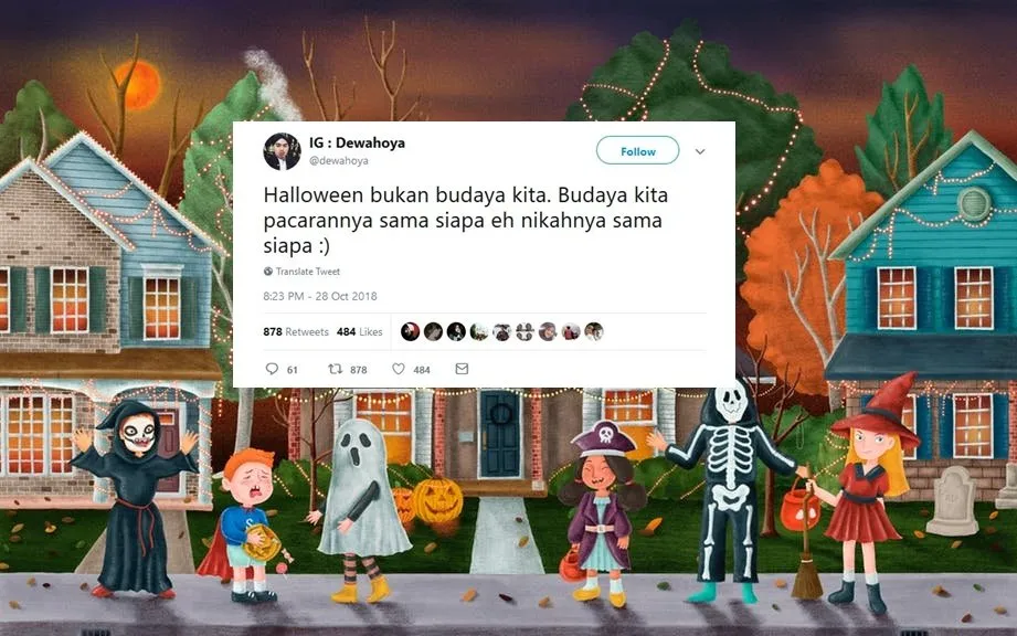 Halloween Bukanlah Budaya Kita, Melainkan 13 Hal ini. Warganet Memang Nggak Bisa Dibantah Lagi sih~ 16