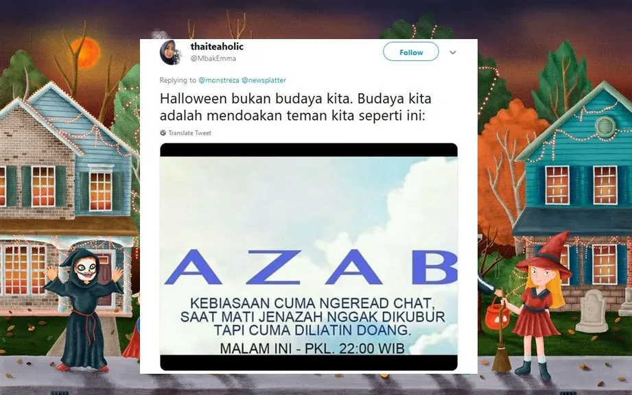 Halloween Bukanlah Budaya Kita, Melainkan 13 Hal ini. Warganet Memang Nggak Bisa Dibantah Lagi sih~ 18