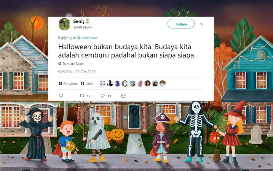 Halloween Bukanlah Budaya Kita, Melainkan 13 Hal ini. Warganet Memang Nggak Bisa Dibantah Lagi sih~ 21