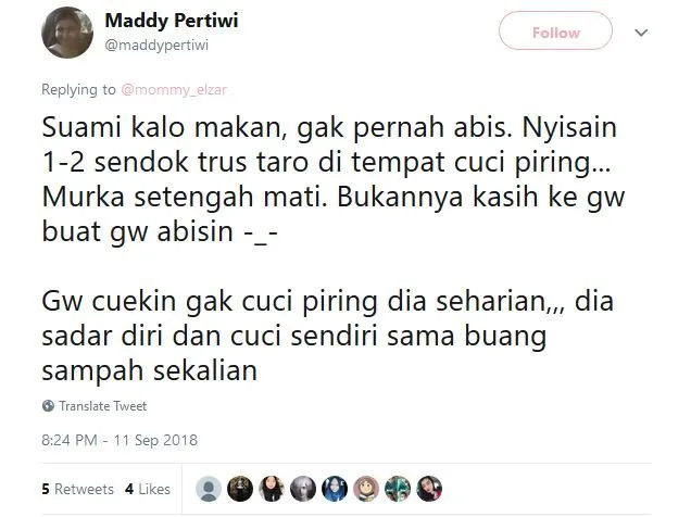 Bagi Warganet, Ini 13+ Hal Sepele yang Sering Bikin Gemas Istri. Bapak-Bapak, Tolong Dibaca Ya~ 24