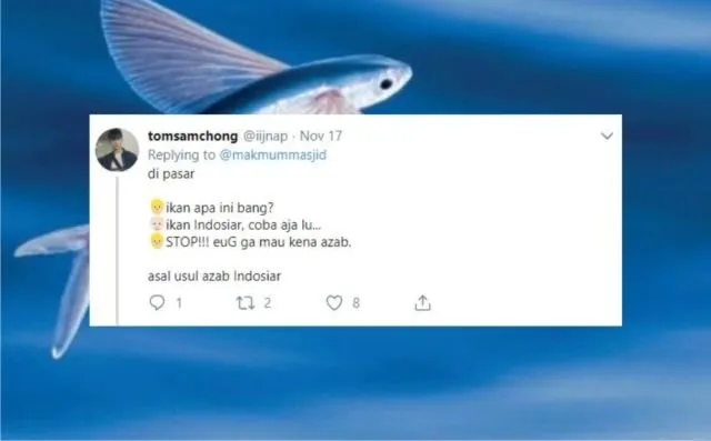 12+ Sejarah Asal Usul Nama Ikan Versi Warganet Twitter. Orang Awam mah Pasti Nggak Pernah Kepikiran! 26