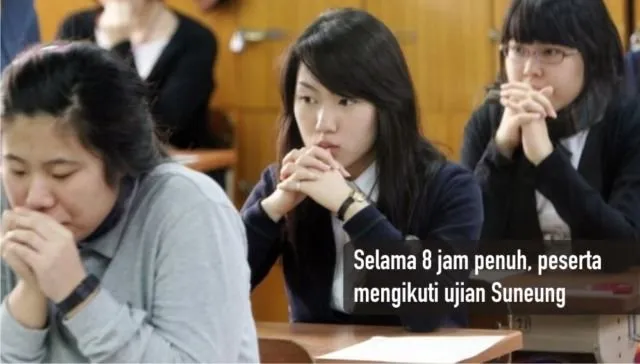 Mengulik 'Suneung', Ujian Masuk Universitas di Korsel. Belajar 12 Tahun Demi 8 Jam Pertaruhan Hidup 12