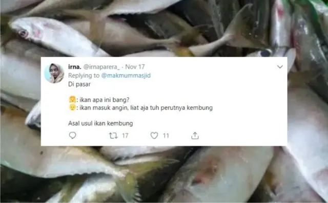 12+ Sejarah Asal Usul Nama Ikan Versi Warganet Twitter. Orang Awam mah Pasti Nggak Pernah Kepikiran! 16
