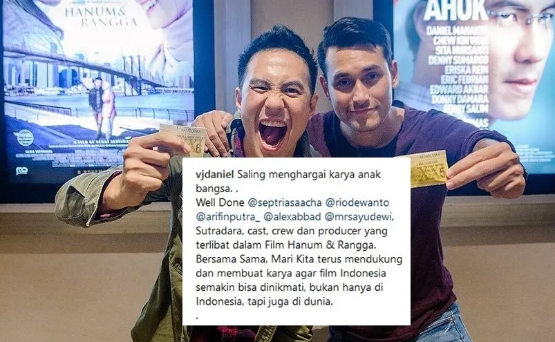 Di Saat Warganet Berseteru, Pemain Film “Man Called Ahok” dan “Hanum & Rangga Justru Saling Dukung