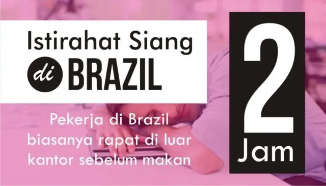 6 Negara dengan Waktu Istirahat Makan Siang Terlama di Dunia. Enak Banget Ada yang Sampai 3 Jam! 11