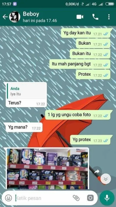 Rela Bolak-Balik Demi Temukan Pembalut buat Ceweknya, Begini nih Ciri Calon Suami Idaman! 13