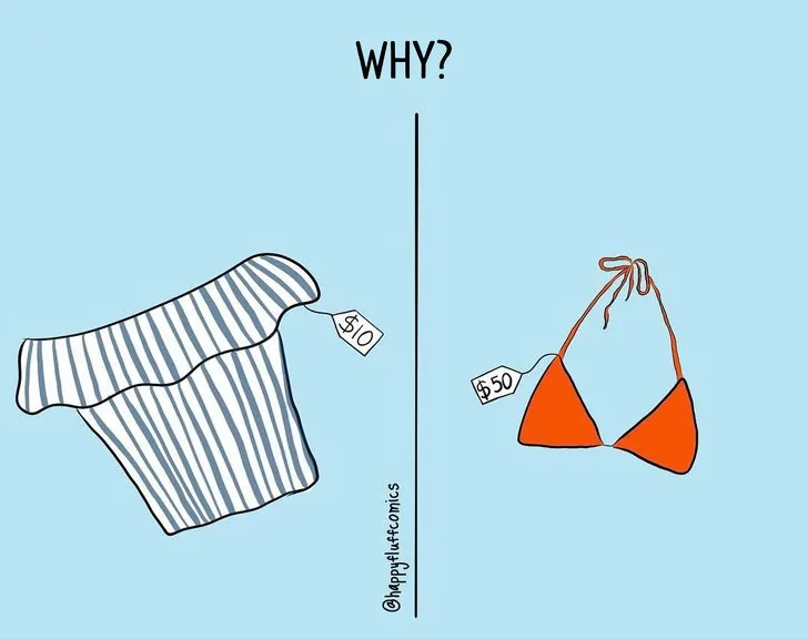 11+ Ilustrasi Kocak Ekspektasi VS Realita Perjuangan Para Cewek untuk Selalu Tampil Kece. Ngakak Bacanya 21