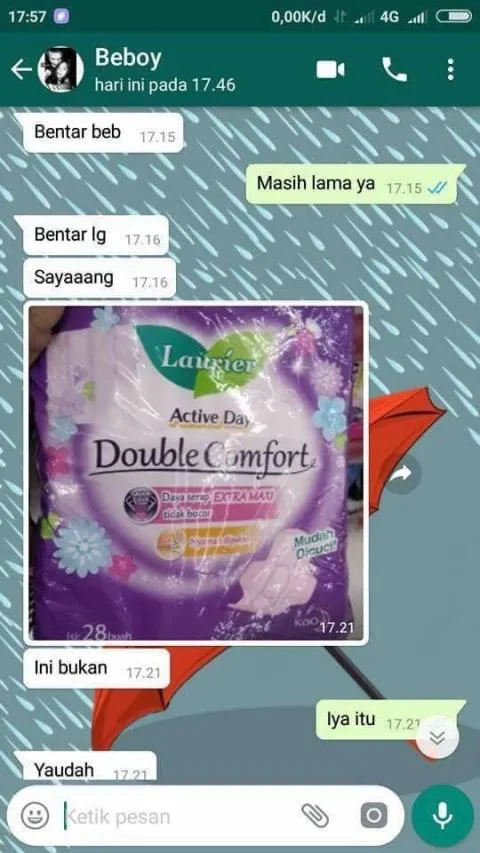 Rela Bolak-Balik Demi Temukan Pembalut buat Ceweknya, Begini nih Ciri Calon Suami Idaman! 12