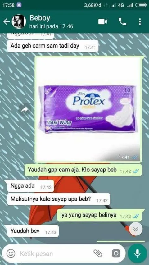 Rela Bolak-Balik Demi Temukan Pembalut buat Ceweknya, Begini nih Ciri Calon Suami Idaman! 20