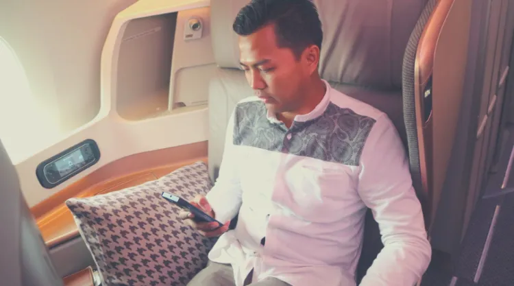 Sensasi Naik Pesawat Business Class Milik Maskapai Terbaik di Dunia. Serasa di Hotel Bintang Lima! 12