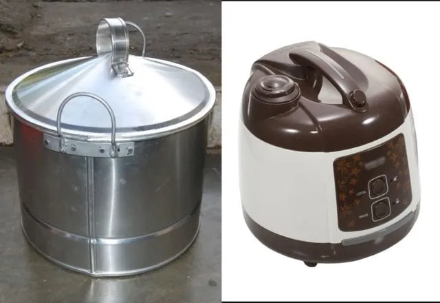 Variasi Alat Dapur Jadul VS Modern. Inilah Cara Nenek Kita Menyiapkan Makanan Sebelum Teknologi Datang 8