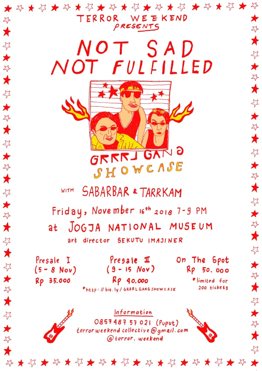 Not Sad Not Fullfiled, Album Grrrl Gang yang Baru Saja Rilis di Kanal Musik Daring. Yuk Dengerin! 1