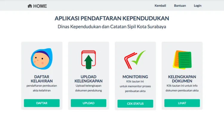 Permudah Warganya, di Surabaya Kini Kamu Bisa Cetak Akta Lahir Anak Sendiri di Rumah 7