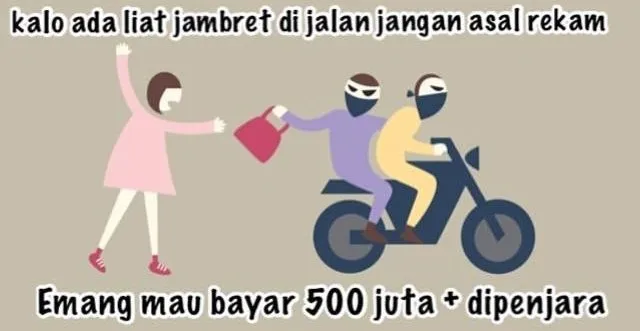 Warganet Ingatkan 16 Hal ini Kalau Kamu Nggak Pengen Dipenjara 6 Bulan dan Denda 500 Juta. Bahaya~ 30