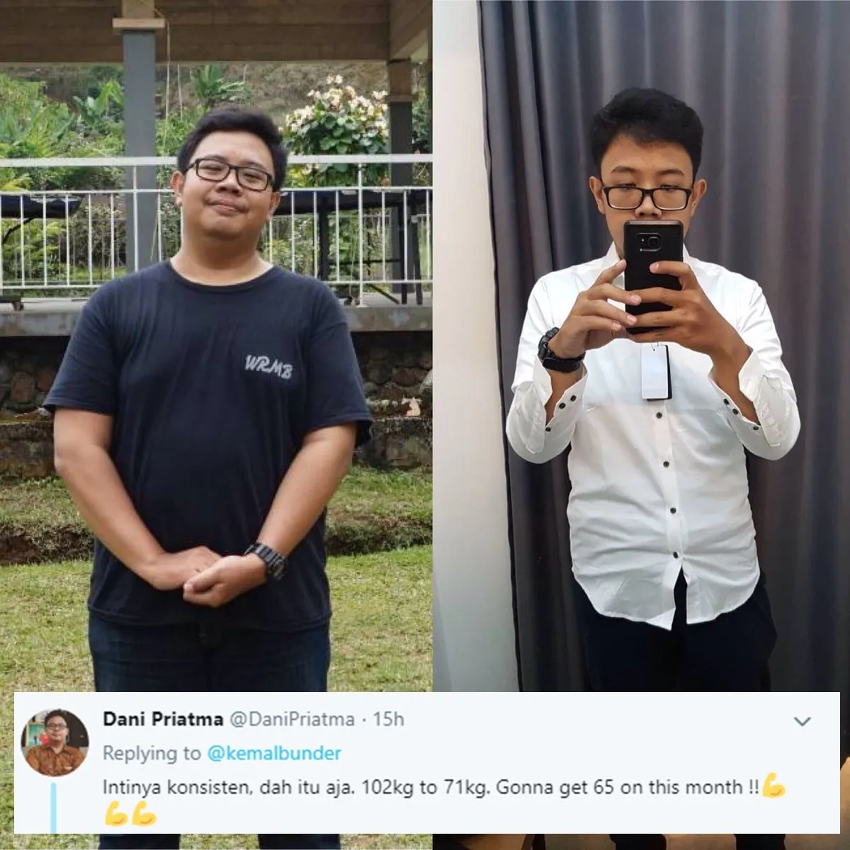 Diet Bagi Cowok Itu Nggak Mustahil. 10 Orang Ini Berbagi Tips dan Foto Sebelum & Sesudah Berhasil 12