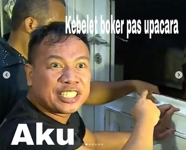 Lihat Tampang Vicky Saat Menggerebek Istrinya, Warganet Bikin 13 Meme