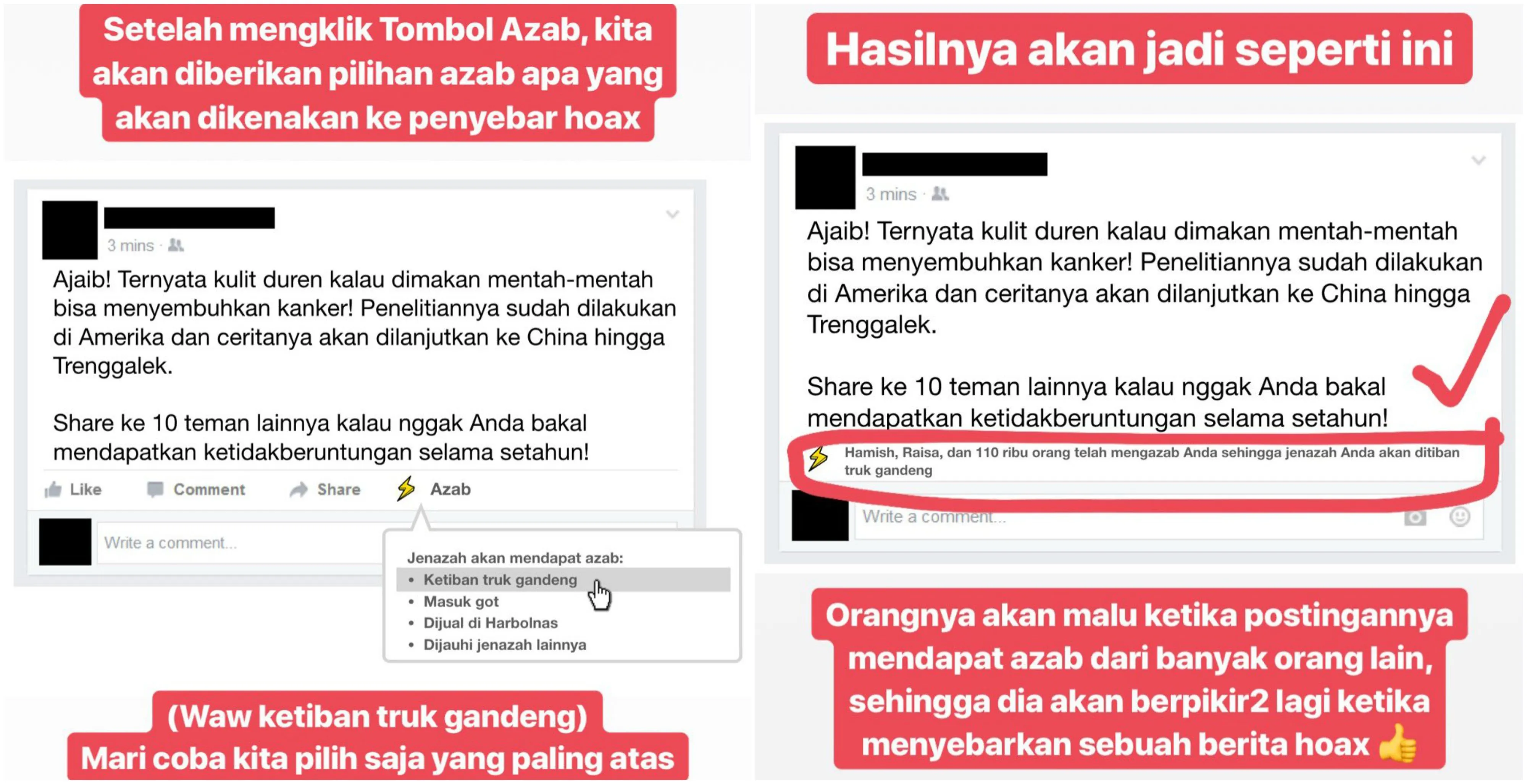 Usulkan Tombol Azab di Laman Facebook, Warganet Sambut Baik Rencana ini. Biar Anti-Hoaks dan Halu! 6