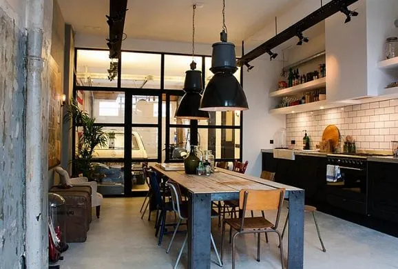 10 Desain Interior Industrial yang Maskulin dan Minimalis untuk Menunjang Sempitnya Ruang Agar Lebih Lapang 13