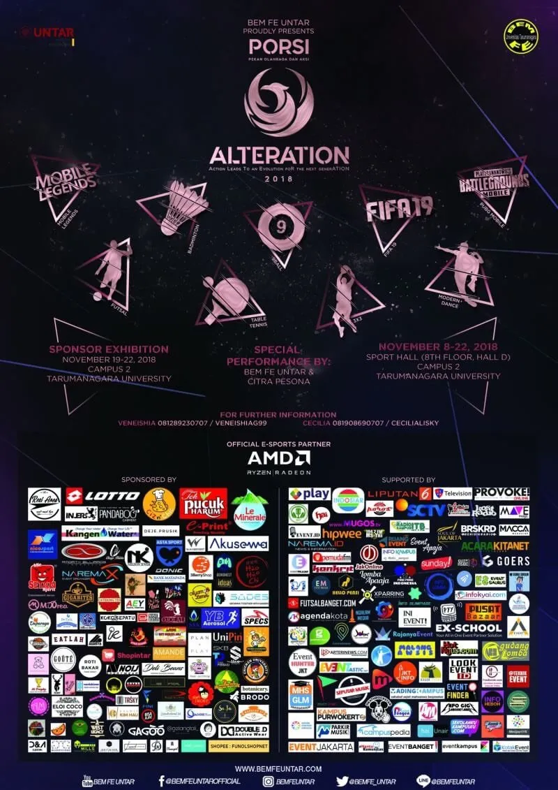 Porsi Alteration 2018, Acara Akbar Universitas Tarumanagara yang Hadirkan Banyak Kompetisi Untukmu! 2