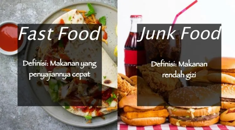 Sering Dibilang Sama, Ternyata Ini Lo 9 Perbedaan Fast Food dan Junk Food. Jangan Salah Lagi ya! 10