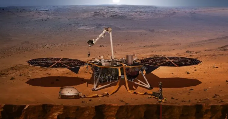 Baru Mendarat, Begini Penampakan Pertama Planet Mars dari Pesawat Milik NASA. Asli, Bikin Takjub! 15