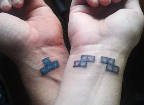 16 Gambar Tato Kecil Simple Keren untuk Couple 30