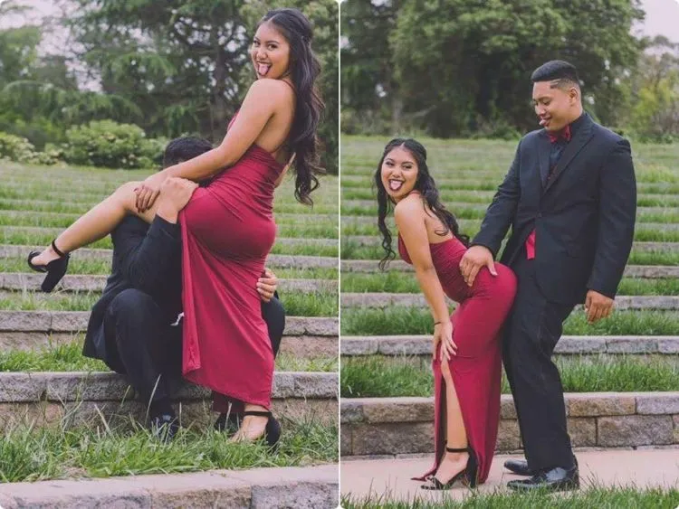 5 Ide Pre-Wedding Nekat dan Super Ekstrem. Ya, Kayak Pose Cium-cium King Kobra Contohnya 8