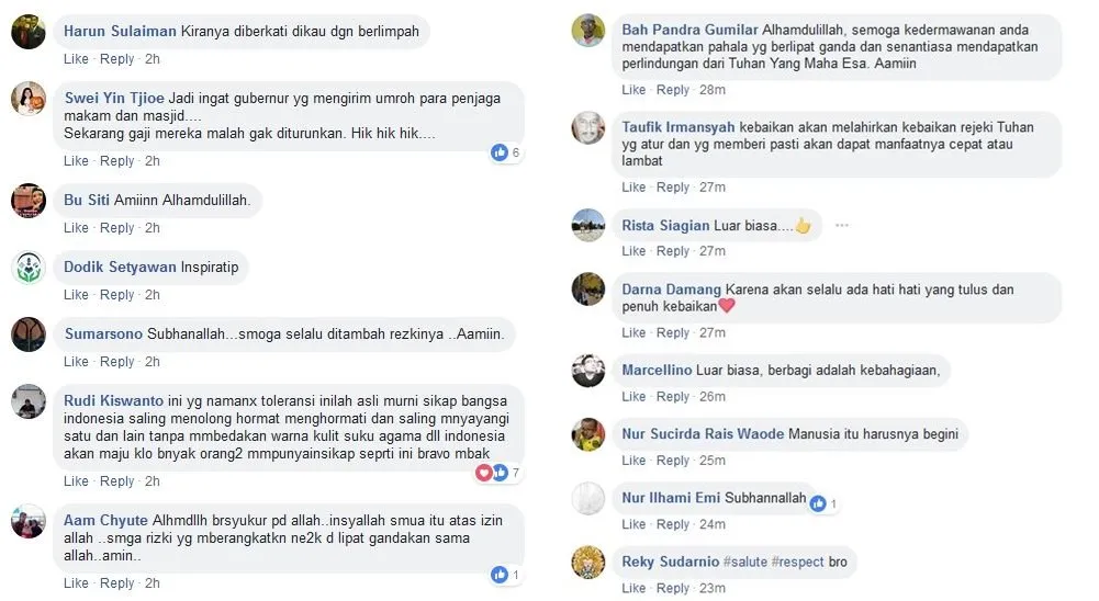 Umrahkan Pengasuhnya yang Muslim, Warganet ini Sematkan Dua
