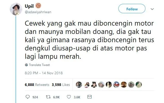 15 Hal ini Cuma Dirasain Cewek yang Mau Boncengan Motor. Yang Maunya Naik Mobil, Yakin Nggak Iri? 16