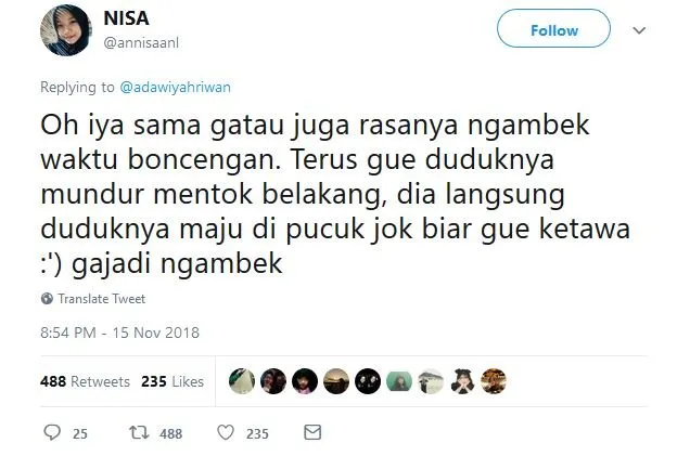 15 Hal ini Cuma Dirasain Cewek yang Mau Boncengan Motor. Yang Maunya Naik Mobil, Yakin Nggak Iri? 17