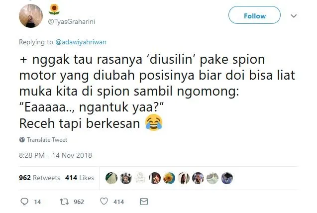 15 Hal ini Cuma Dirasain Cewek yang Mau Boncengan Motor. Yang Maunya Naik Mobil, Yakin Nggak Iri? 18