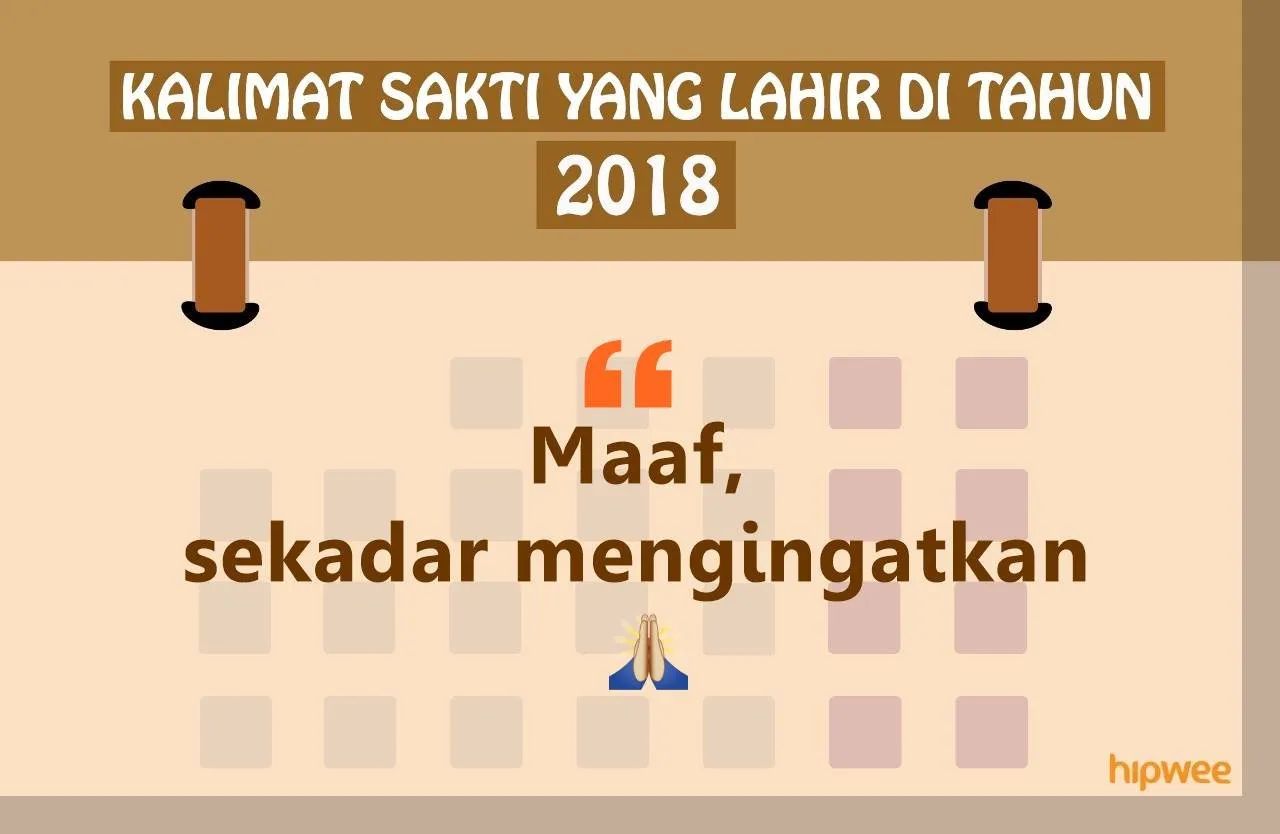 12 Kalimat Paling Kerad Sepanjang Tahun 2018. Senjata Warganet Kalau Nulis di Kolom Komentar nih! 24