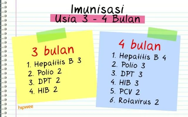 Daftar Imunisasi Anak Lengkap dengan Kalendernya. Calon Orangtua, Wajib Baca! 8