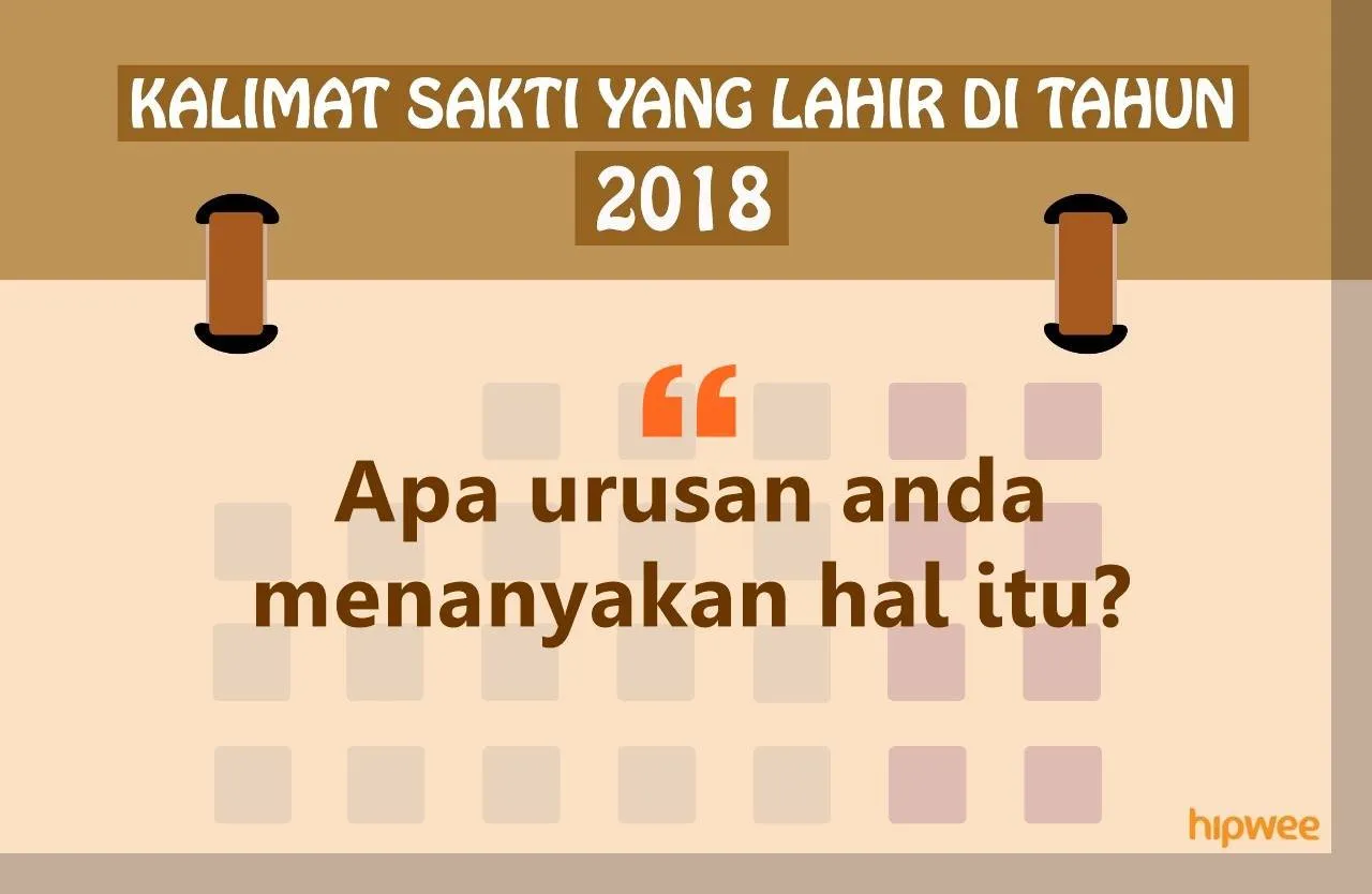 12 Kalimat Paling Kerad Sepanjang Tahun 2018. Senjata Warganet Kalau Nulis di Kolom Komentar nih! 21