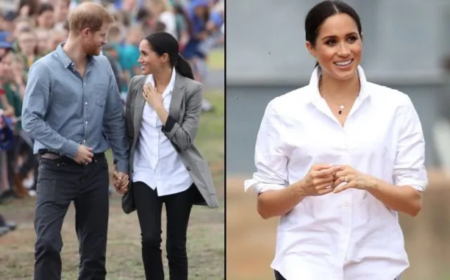 Deretan Outfit Meghan Markle Selagi Hamil Muda. Gemas Deh Kelihatan Baby Bump-nya 22