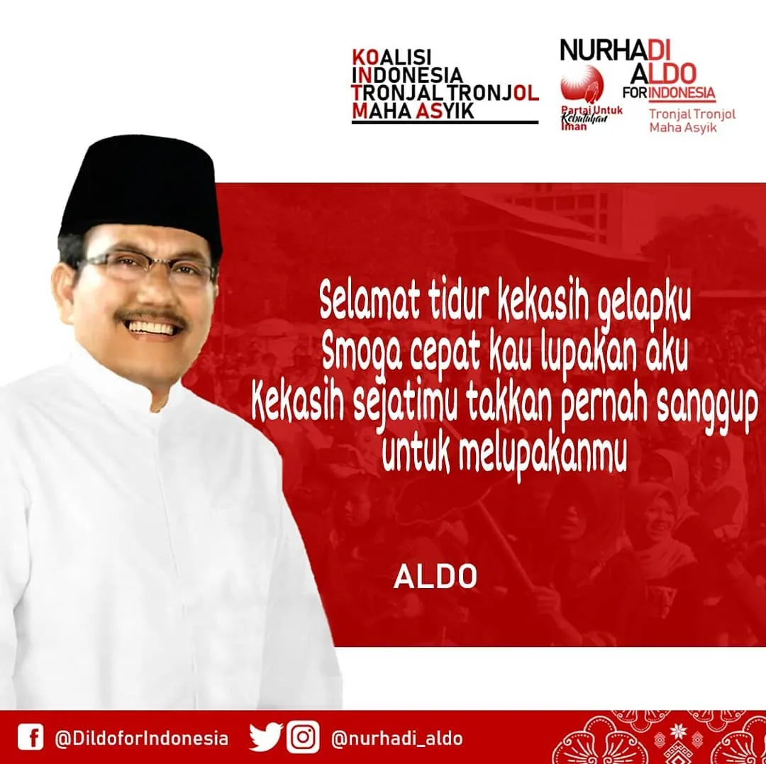 10 Kutipan Ngawur Maha Asyik dari Paslon Fenomenal Nurhadi-Aldo. Jadi Kamu Bakal Coblos yang Mana? 20