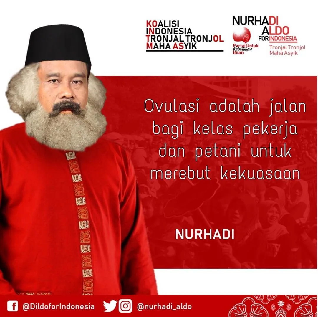 10 Kutipan Ngawur Maha Asyik dari Paslon Fenomenal Nurhadi-Aldo. Jadi Kamu Bakal Coblos yang Mana? 13